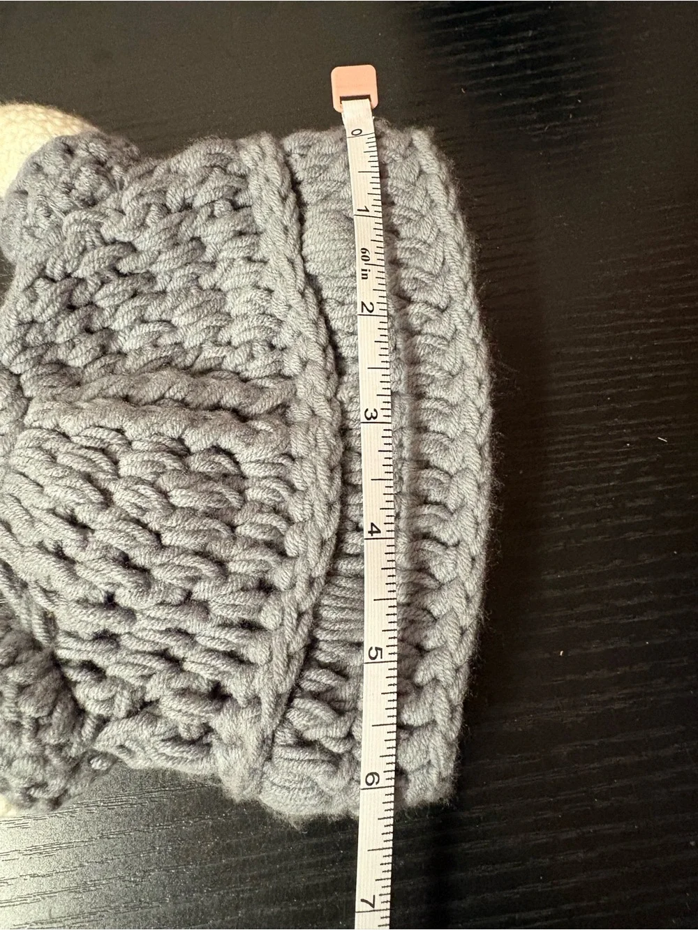 Handmade Baby Viking Horn Crochet Beanie Gray Costume Hat NWOT